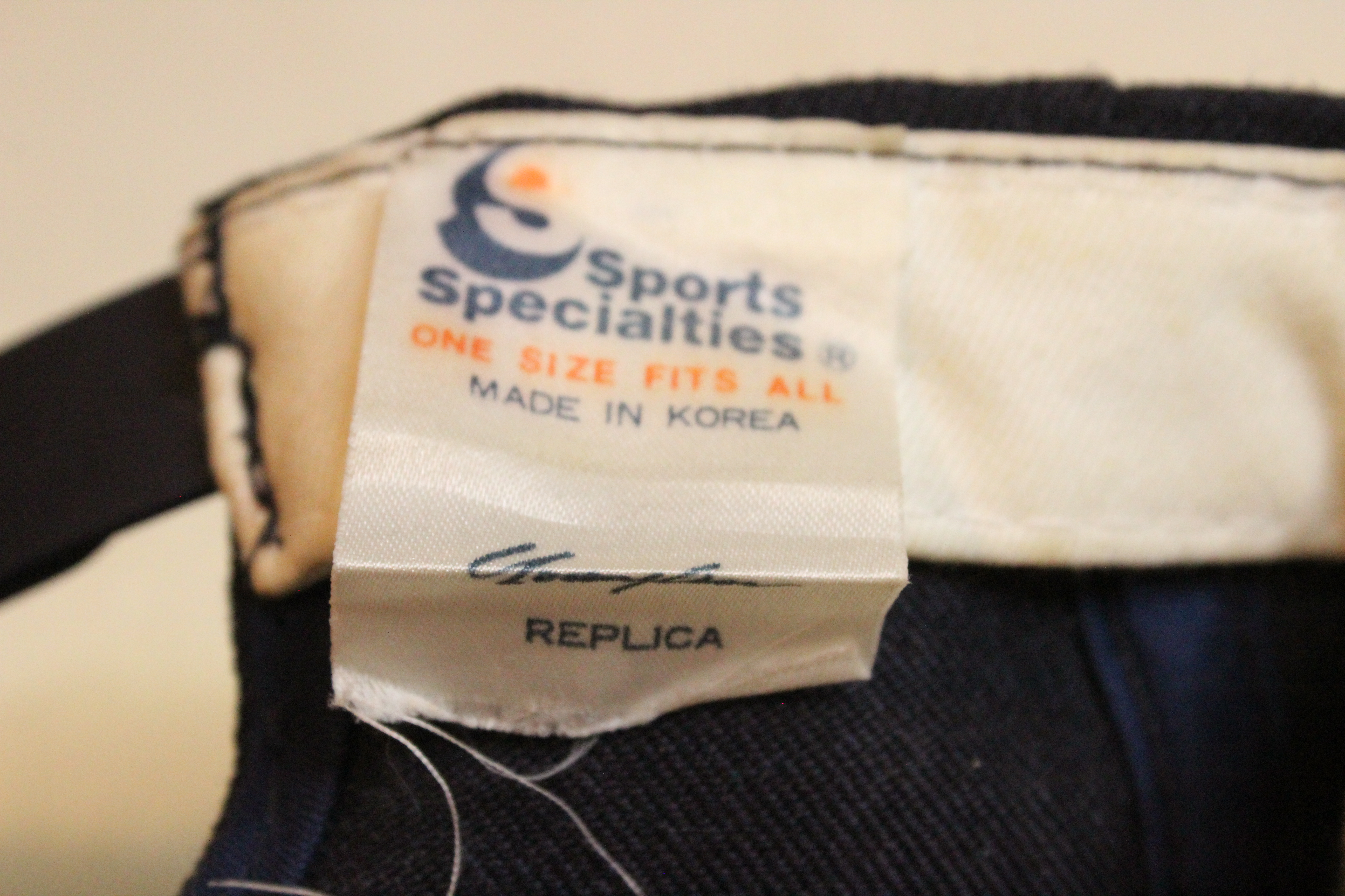 Sports Specialties tag